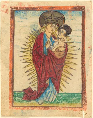 Madonna and Child in a Glory