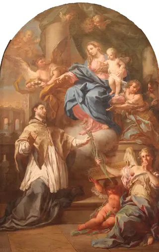 Madonna and Child with Saint John of Nepomuk