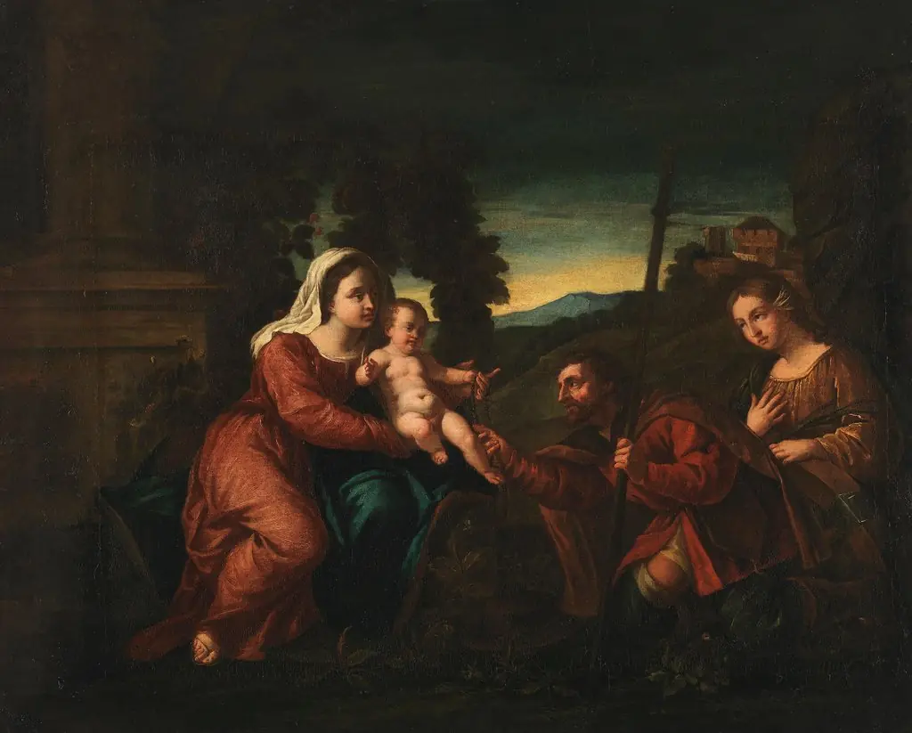 Madonna and Child with Saints Roche and Mary Magdalene