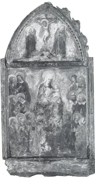 Madonna and Child with the Crucifixion
