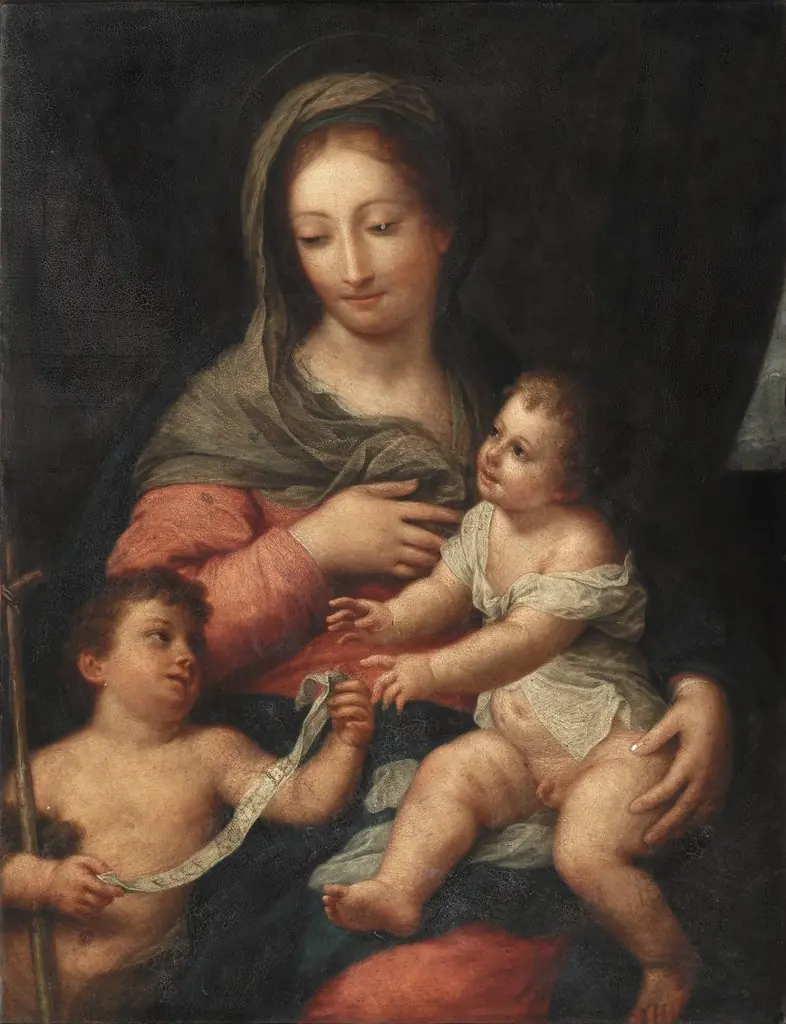Madonna and Child with the Young Saint John the Baptist