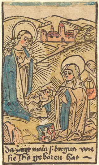 Madonna and Saint Bridget