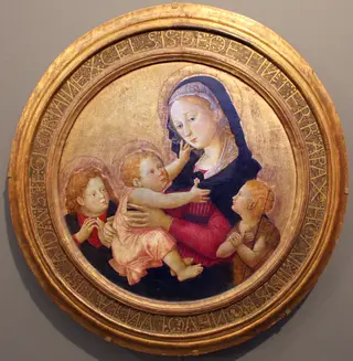 madonna col bambino e san giovannino