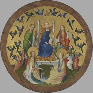 Madonna enthroned