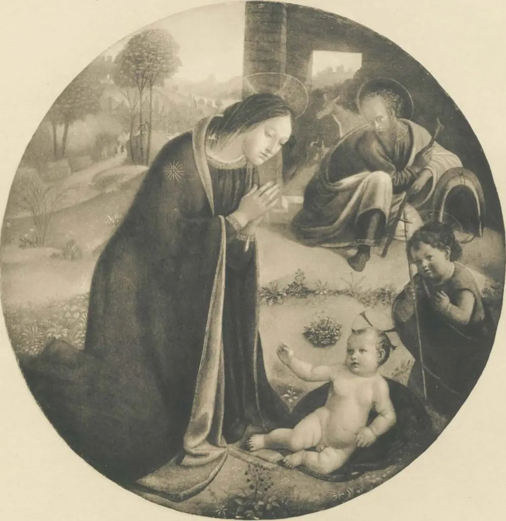 Madonna in Adoration