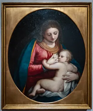 Madonna Suckling the Infant Christ