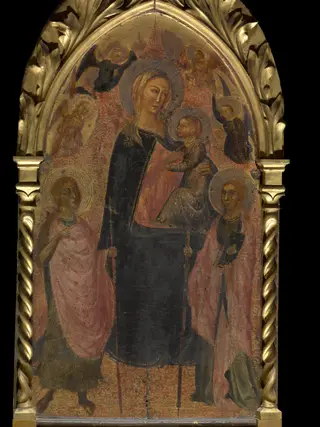 Madonna with Angels and Saints