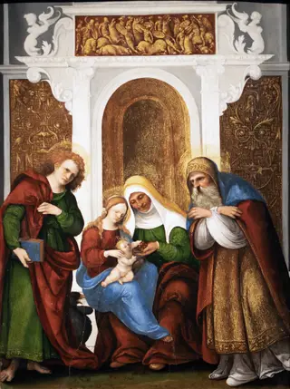 Madonna with Child and Saints