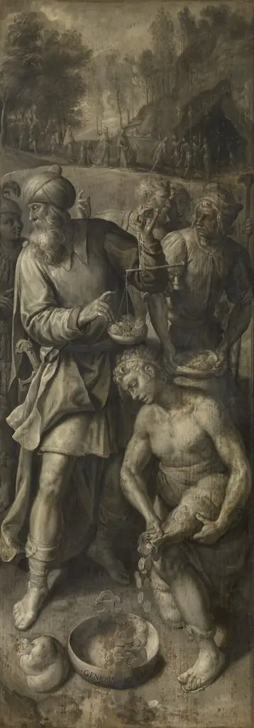 Abraham in Hebron, by Maerten de Vos