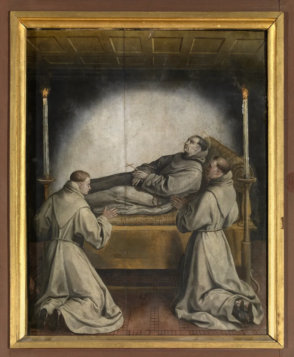 Death of Saint Didacus, by Maerten de Vos, oil, 1577