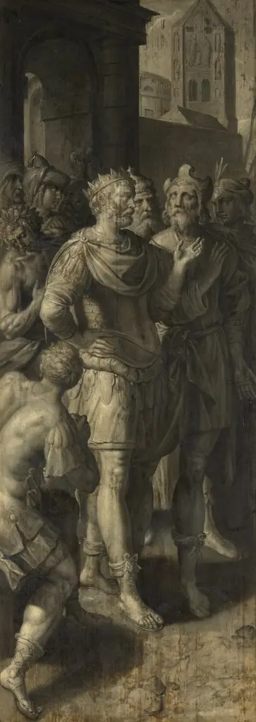 The Burial of Sarah, by Maerten de Vos