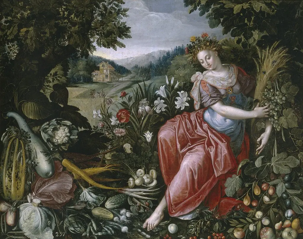 The earth, by Maerten de Vos