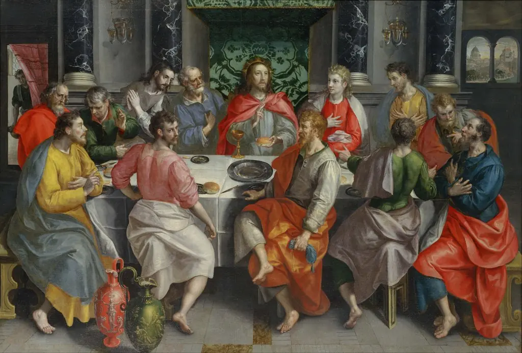 The Last Supper, by Maerten de Vos