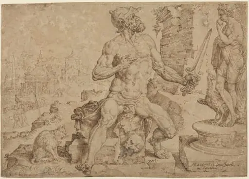 Simeon the Patriarch, by Maerten van Heemskerck