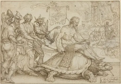 The Triumph of Job, by Maerten van Heemskerck