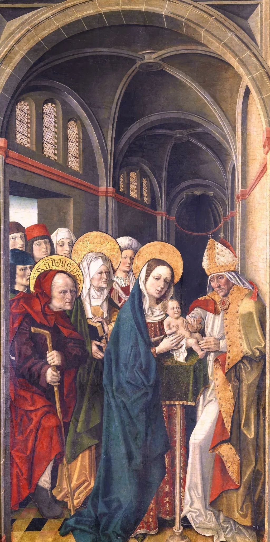 The Circumcision, by Maestro de la Sisla, mixed, 1500