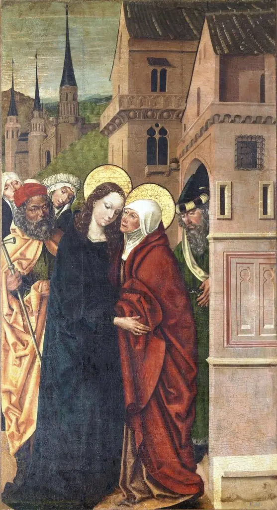 The Visitation, by Maestro de la Sisla