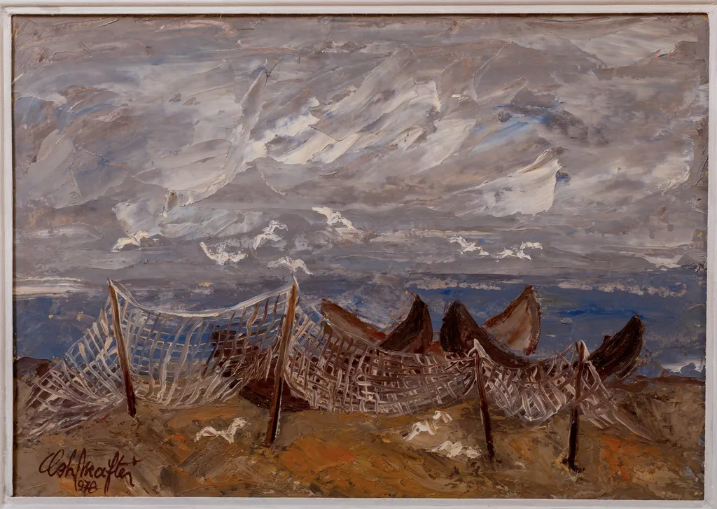 Bărci la mal, by Maftei Gheorghe, 1978