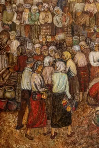 Târgul olarilor, by Maftei Gheorghe