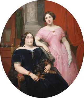 Magdalena Parrella y Urbieta and her Daughter, Elisa Tapia y Parrella