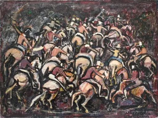 Cavalcadă, by Magdalena Rădulescu