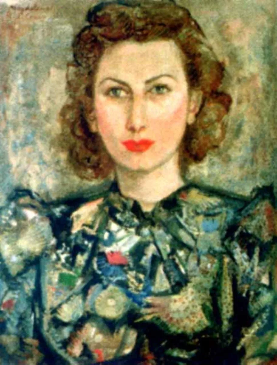 Cella Serghi, by Magdalena Rădulescu, unspecified, 1941