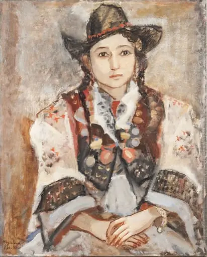 Portret de fată, by Magdalena Rădulescu