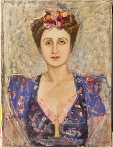 Portretul doamnei Viorica Mavrodin, by Magdalena Rădulescu