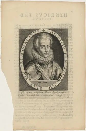 Henry Frederick, Prince of Wales, by Magdalena van de Passe