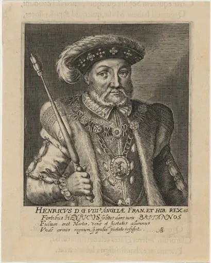Henry VIII, by Magdalena van de Passe