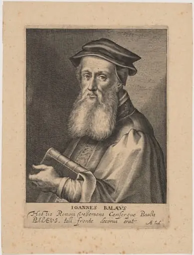 John Bale, Bishop of Ossory, by Magdalena van de Passe