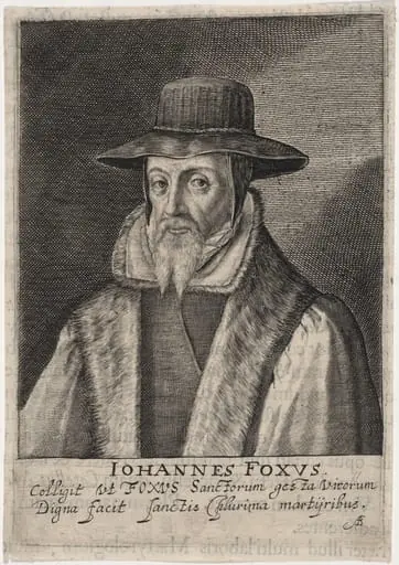 John Foxe, Martyrologist, by Magdalena van de Passe