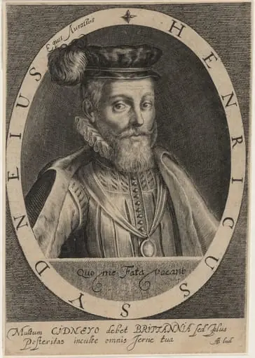 Sir Henry Sidney, Lord Deputy of Ireland, by Magdalena van de Passe