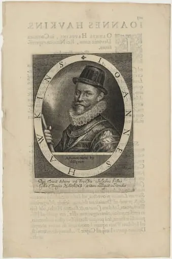 Sir John Hawkins, by Magdalena van de Passe
