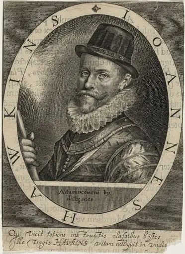 Sir John Hawkins, by Magdalena van de Passe
