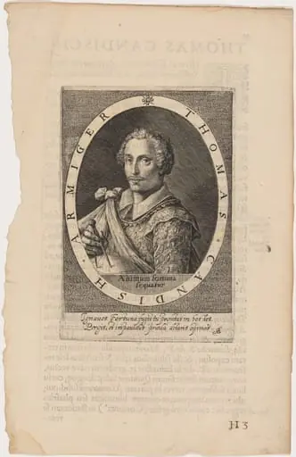 Thomas Cavendish, by Magdalena van de Passe
