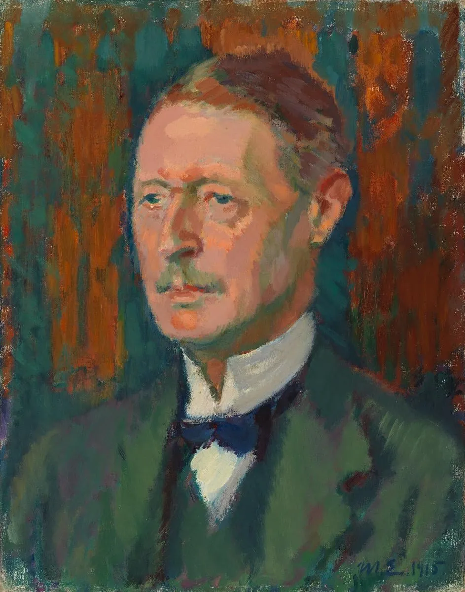 A. W. Finchin muotokuva, by Magnus Enckell, unspecified