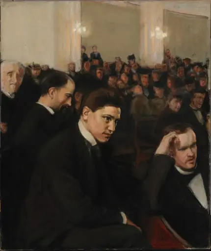 Konsertti, by Magnus Enckell