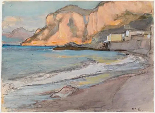 Napolin tienoilta, by Magnus Enckell