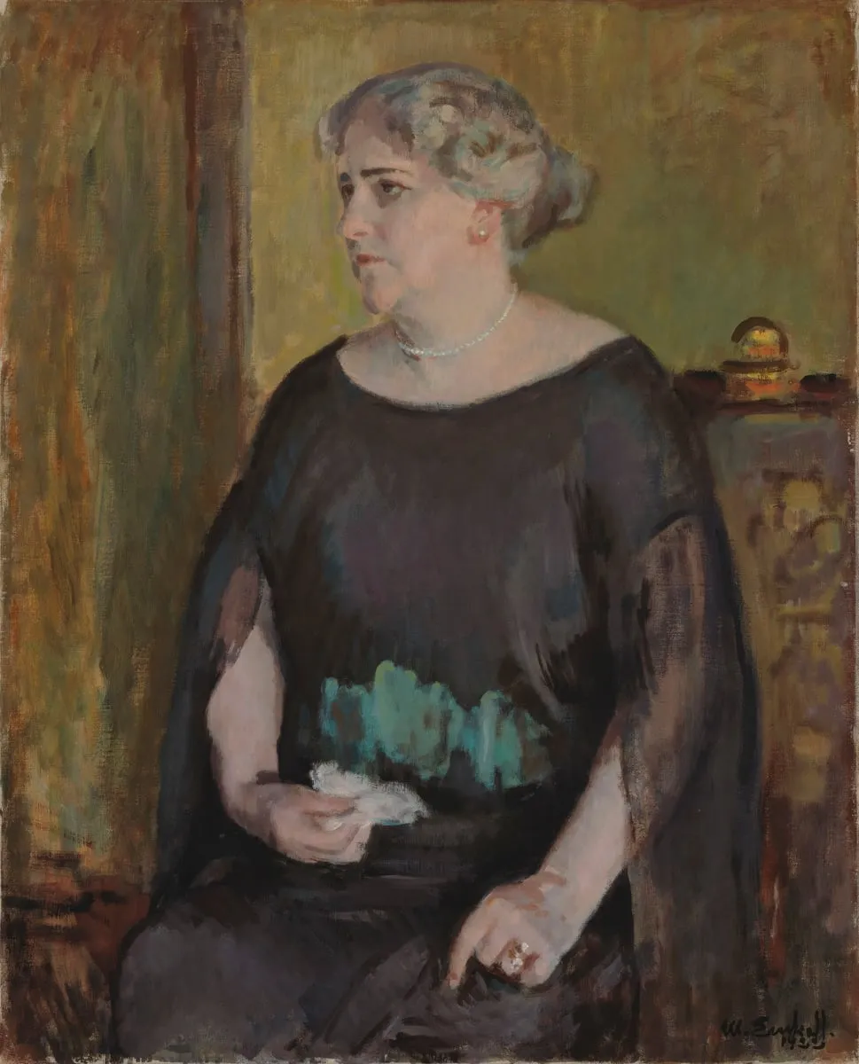 Rva Lydia Keirknerin muotokuva, by Magnus Enckell, unspecified