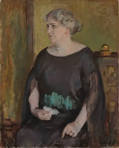 Rva Lydia Keirknerin muotokuva, by Magnus Enckell