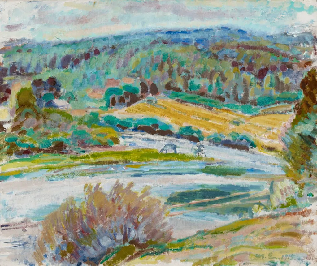 Syysmaisema, by Magnus Enckell, unspecified