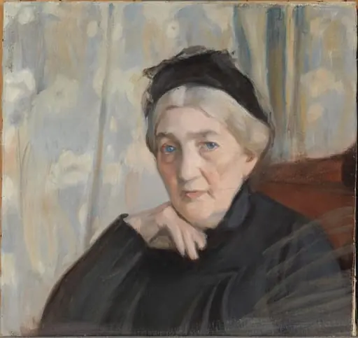 Taiteilijan äiti, by Magnus Enckell