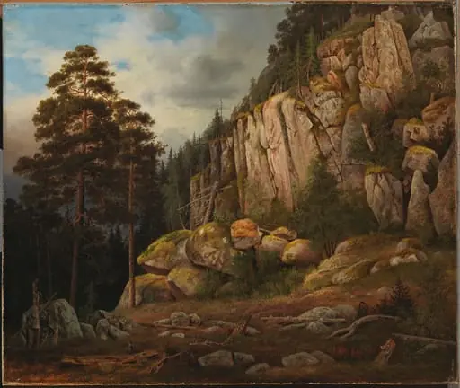 Suopeltovuori Haminalahdessa, by Magnus von Wright