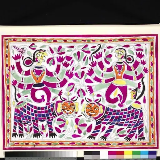 Untitled, by Mahesvari Devi