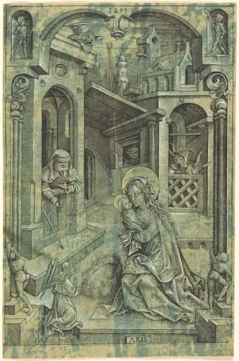 The Nativity, by Mair von Landshut