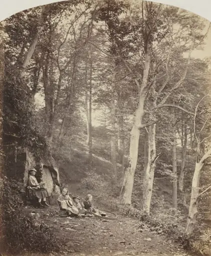 A Path Through a Wood, by Major Francis Gresley