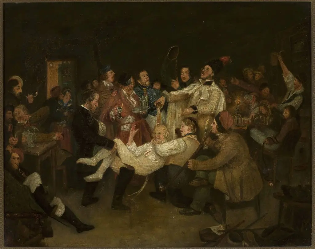 Students’ play, by Maksymilian Antoni Piotrowski