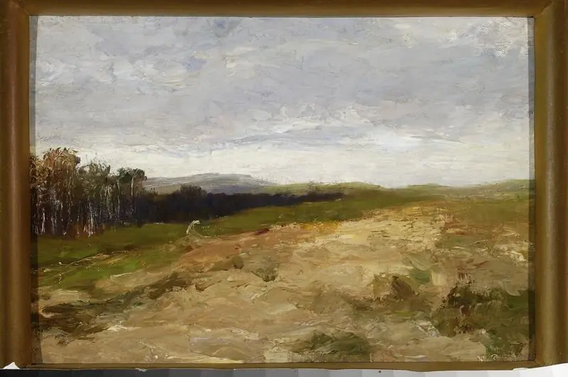 Landscape with a birch grove, by Maksymilian Gierymski