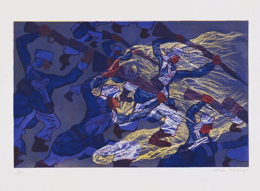 Untitled, by Malcolm Morley, ink, 1984
